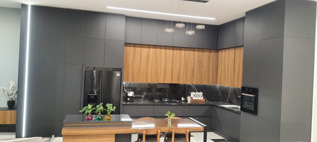 کابینت مدرن
خاکستری گردویی